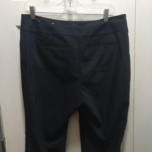 Ann Taylor Curvy Black Slacks